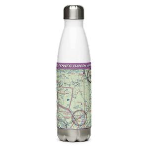 Fenner Ranch Airport (22TE) VFR Sectional Water Bottle