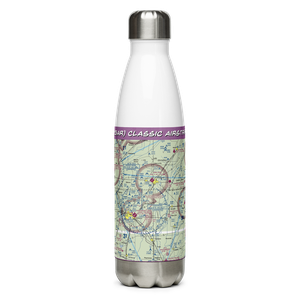 Classic Airstrip (23AR) VFR Sectional Water Bottle