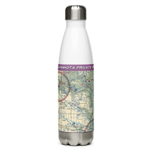 Minnkota Private Airport (23ND) VFR Sectional Water Bottle