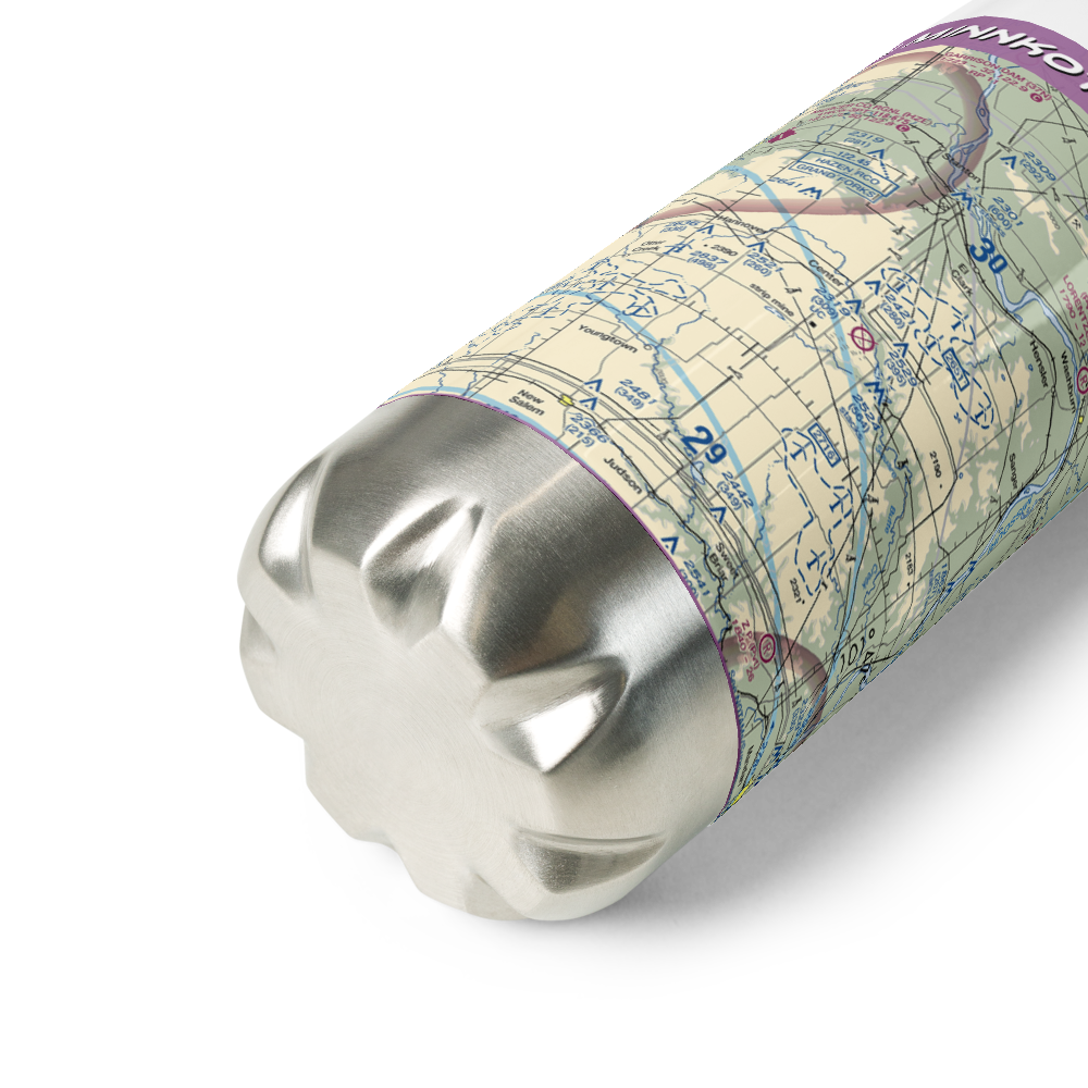 Minnkota Private Airport (23ND) VFR Sectional Water Bottle 