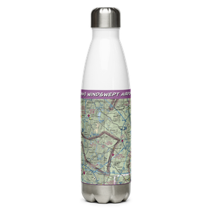 Windswept Airport (23NH) VFR Sectional Water Bottle