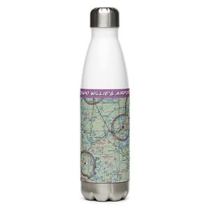 Willie's Airport (23WN) VFR Sectional Water Bottle