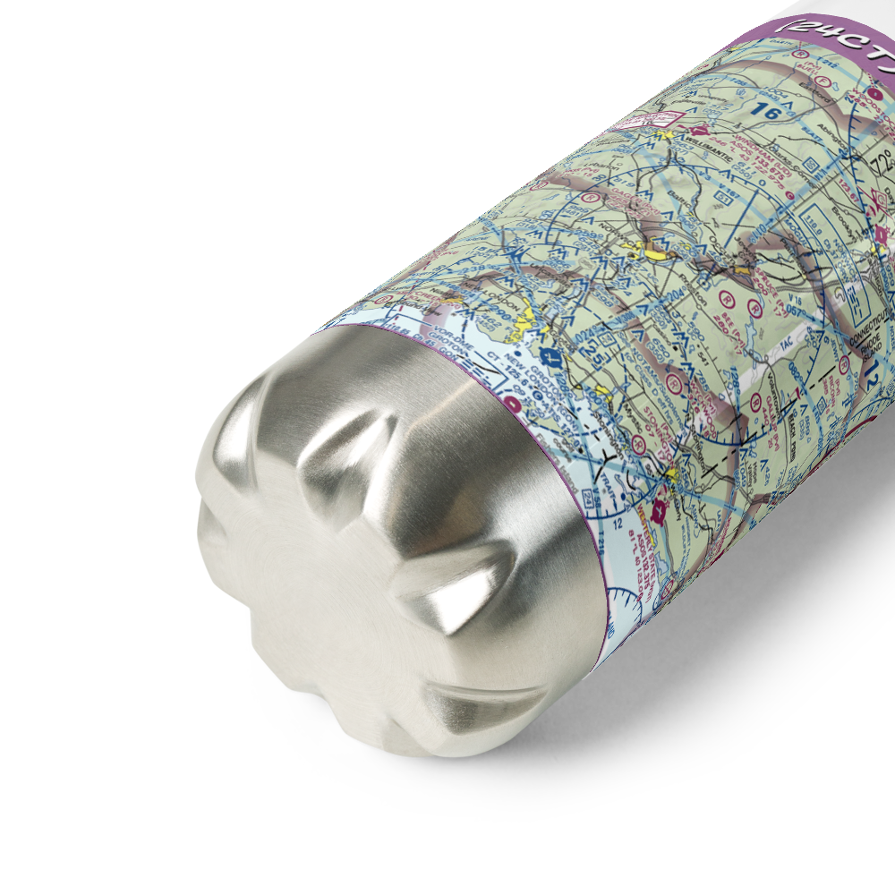 Bee Field (24CT) VFR Sectional Water Bottle 