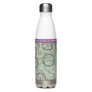 Steele Airport (24MU) VFR Sectional Water Bottle