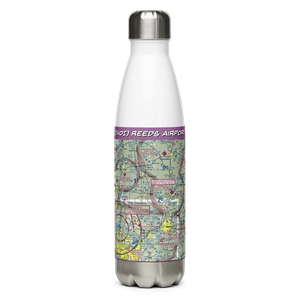 Reeds Airport (24OI) VFR Sectional Water Bottle