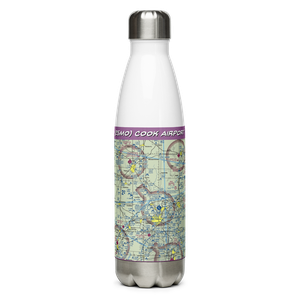 Cook Airport (25MO) VFR Sectional Water Bottle