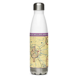 Miller Airfield (25TS) VFR Sectional Water Bottle