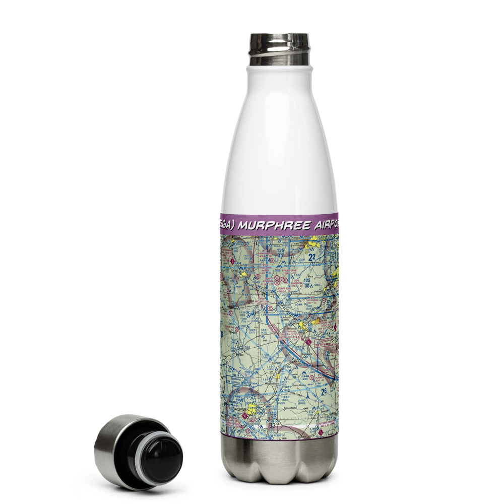 Murphree Airport (26GA) VFR Sectional Water Bottle 