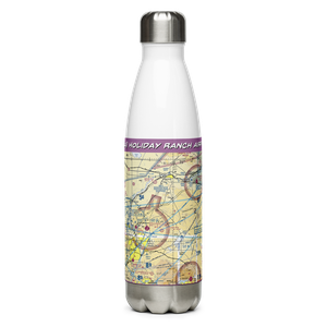 Holiday Ranch Airport (27CA) VFR Sectional Water Bottle
