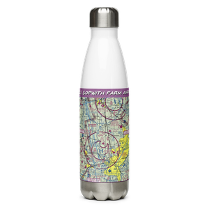 Sopwith Farm Airport (27CL) VFR Sectional Water Bottle