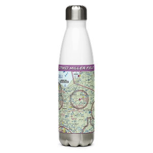 Miller Field (27MI) VFR Sectional Water Bottle