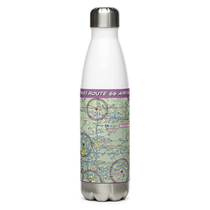 Route 66 Airfield (27MO) VFR Sectional Water Bottle