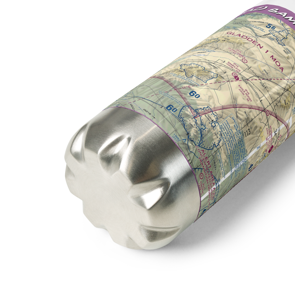 Sampley's Airport (28AZ) VFR Sectional Water Bottle 