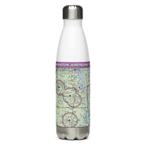Brandon Airdrome Airport (28KY) VFR Sectional Water Bottle