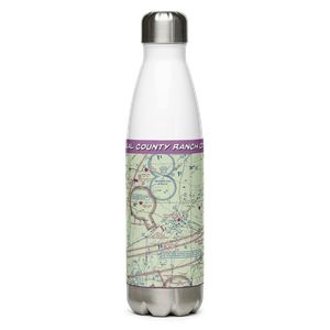 Duval County Ranch Co Airport (28TA) VFR Sectional Water Bottle