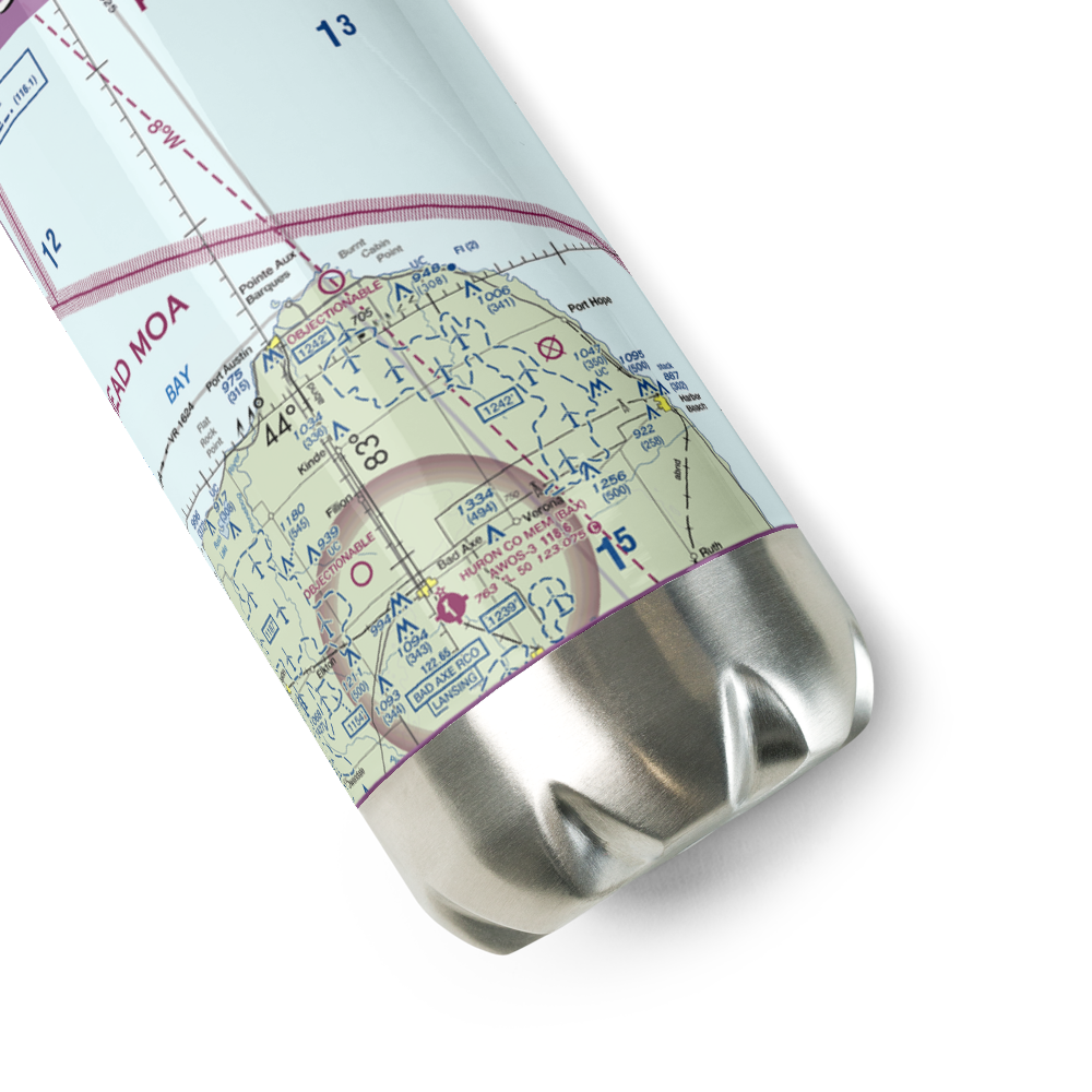 Grindstone Air Harbor Airport (29C) VFR Sectional Water Bottle 