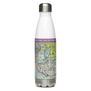 Rolling Meadows Airfield (29GA) VFR Sectional Water Bottle