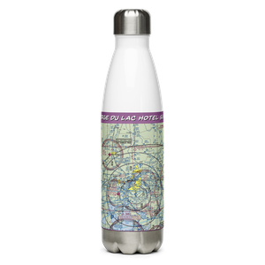 L Auberge du Lac Hotel Seaplane Base (29LS) VFR Sectional Water Bottle