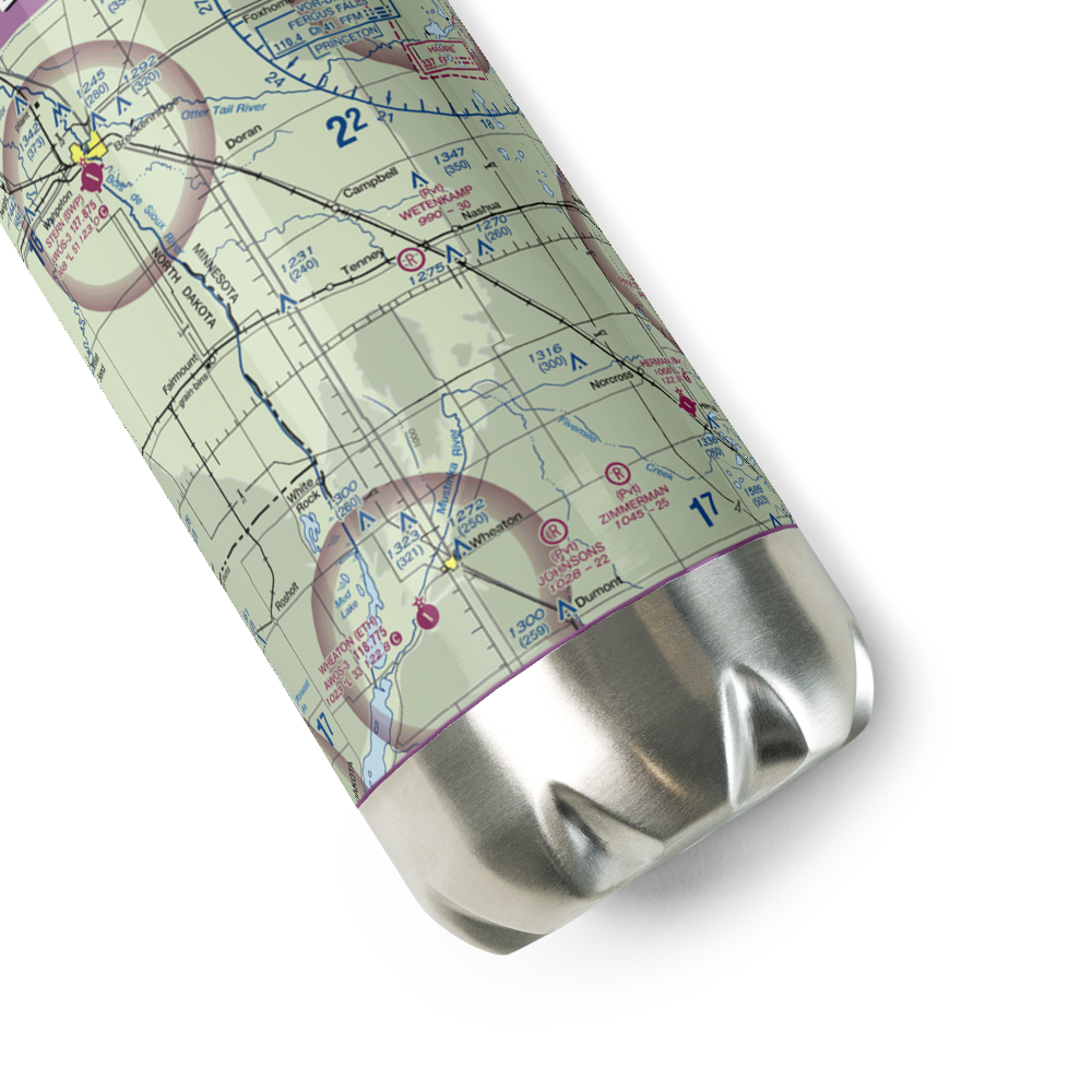 Wetenkamp Airport (29MN) VFR Sectional Water Bottle 