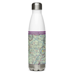 Hannah Rhea Field (29SC) VFR Sectional Water Bottle
