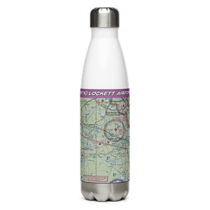 Lockett Airport (29TX) VFR Sectional Water Bottle