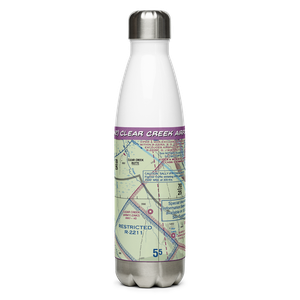 Clear Creek Airport (2AK2) VFR Sectional Water Bottle
