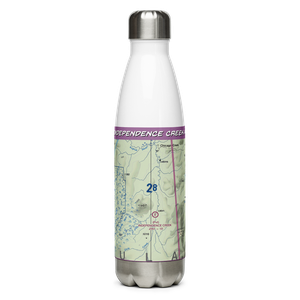 Independence Creek Airport (2AK9) VFR Sectional Water Bottle