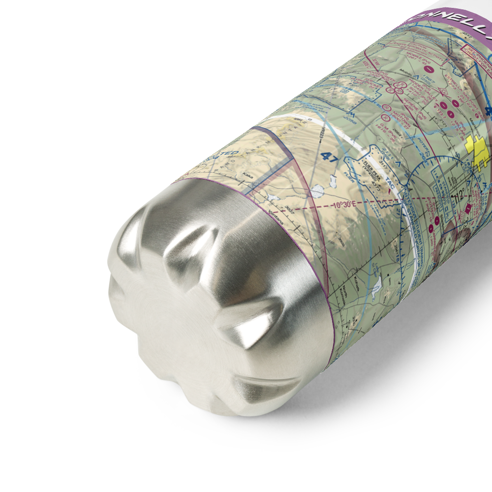 Donnelly Residence Airport (2AZ5) VFR Sectional Water Bottle 