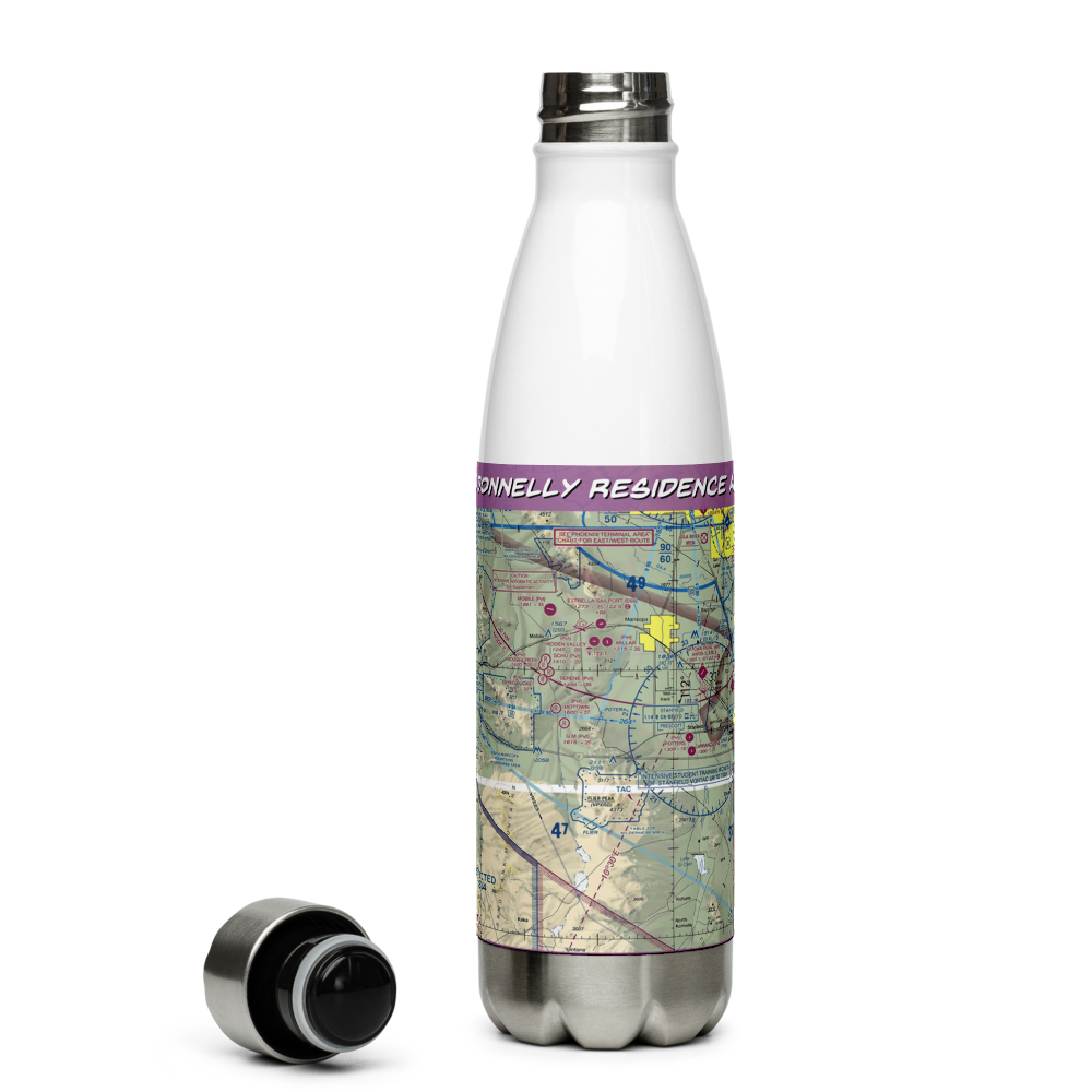 Donnelly Residence Airport (2AZ5) VFR Sectional Water Bottle 
