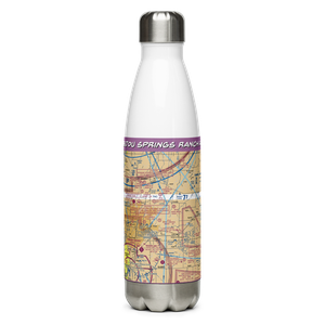 Bijou Springs Ranch Airport (2CD3) VFR Sectional Water Bottle