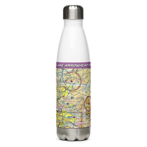 Lake Arrowhead Airport (2CN8) VFR Sectional Water Bottle