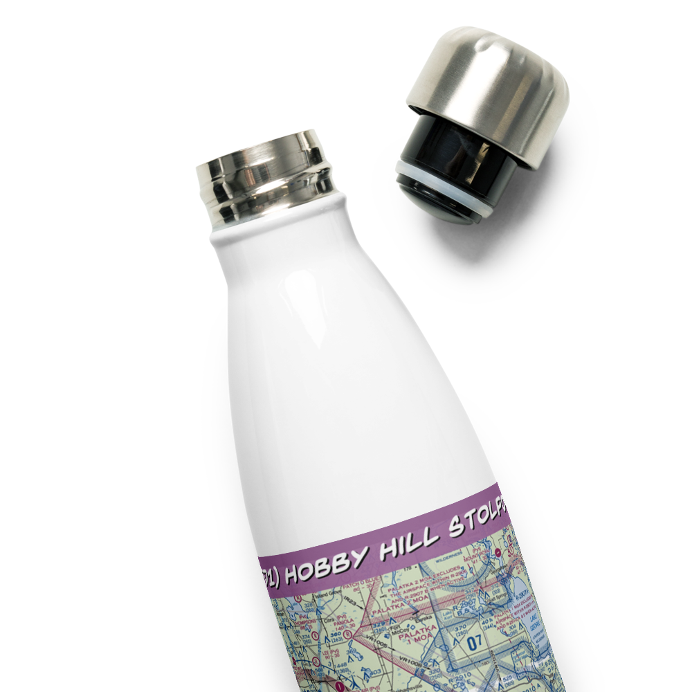 Hobby Hill STOLport (2FD1) VFR Sectional Water Bottle 