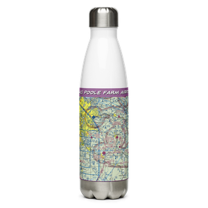 Poole Farm Airport (2GA1) VFR Sectional Water Bottle