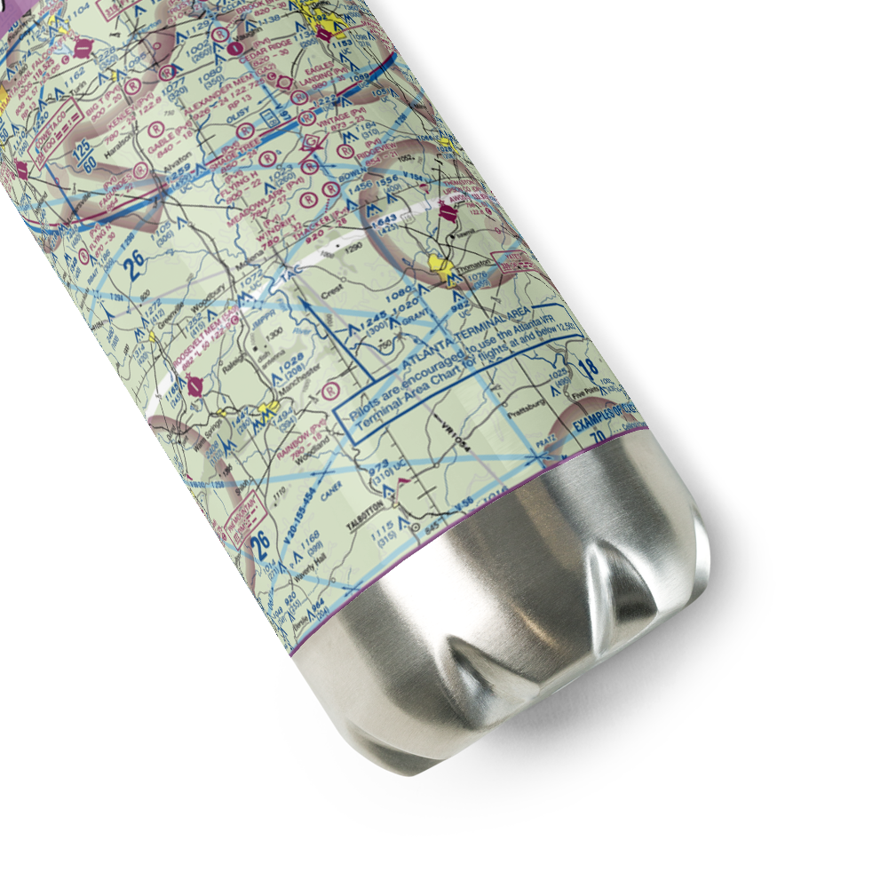 Windrift Aerodrome (2GA5) VFR Sectional Water Bottle 