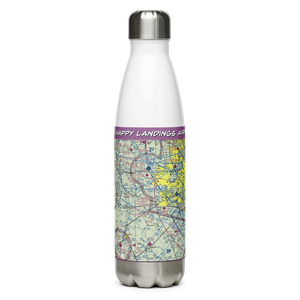 Happy Landings Airport (2H5) VFR Sectional Water Bottle