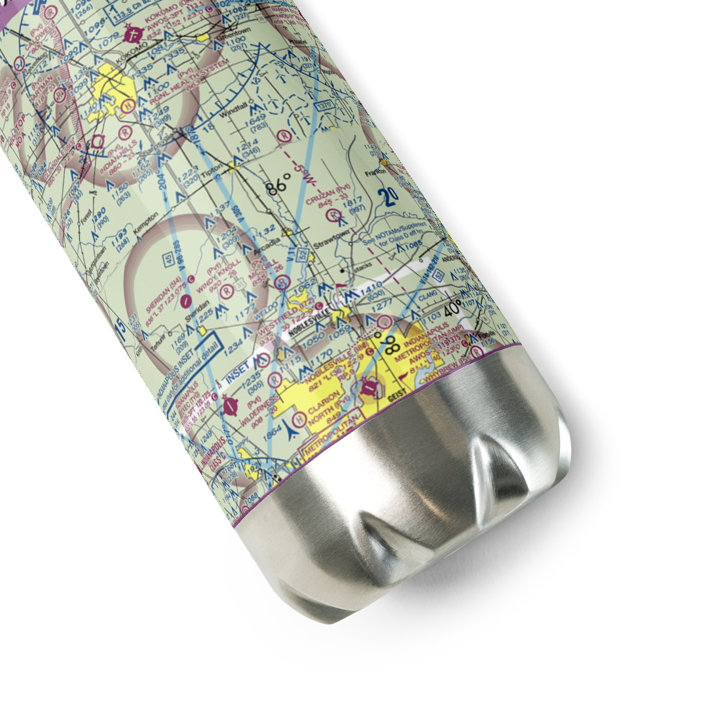 Baird-Wolford Airport (2II6) VFR Sectional Water Bottle 