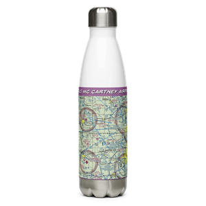 Mc Cartney Airport (2IL1) VFR Sectional Water Bottle