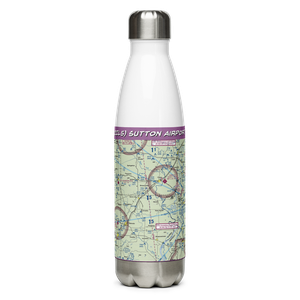 Sutton Airport (2IL5) VFR Sectional Water Bottle