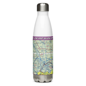 Low and Slow Airport (2IL6) VFR Sectional Water Bottle