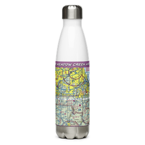 Meadow Creek Airport (2IL9) VFR Sectional Water Bottle