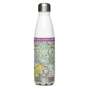 Galloway Airport (2IN6) VFR Sectional Water Bottle