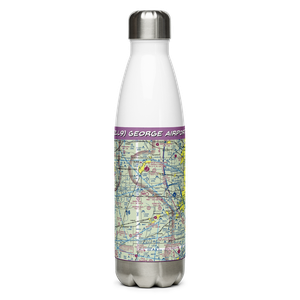 George Airport (2LL9) VFR Sectional Water Bottle