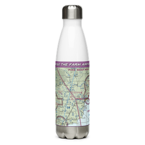 The Farm Airport (2MI6) VFR Sectional Water Bottle