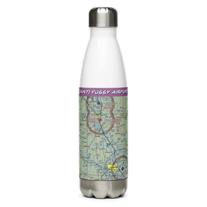 Fussy Airport (2MN7) VFR Sectional Water Bottle
