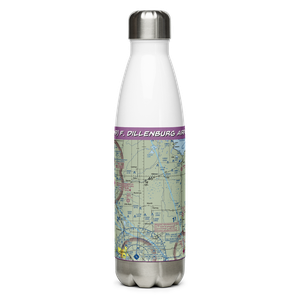 F. Dillenburg Airport (2MN9) VFR Sectional Water Bottle