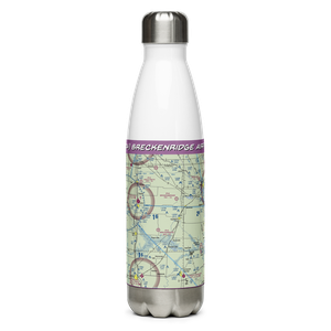 Breckenridge Airport (2MO4) VFR Sectional Water Bottle
