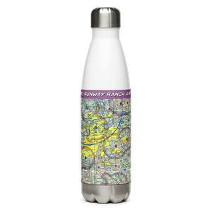 Runway Ranch Airport (2MO9) VFR Sectional Water Bottle