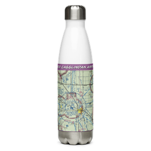 Casslindan Airport (2ND3) VFR Sectional Water Bottle