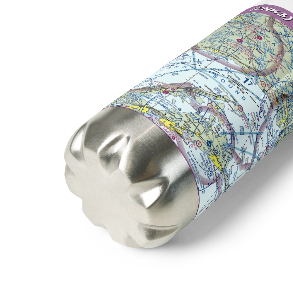 Rose Field (2NK3) VFR Sectional Water Bottle 