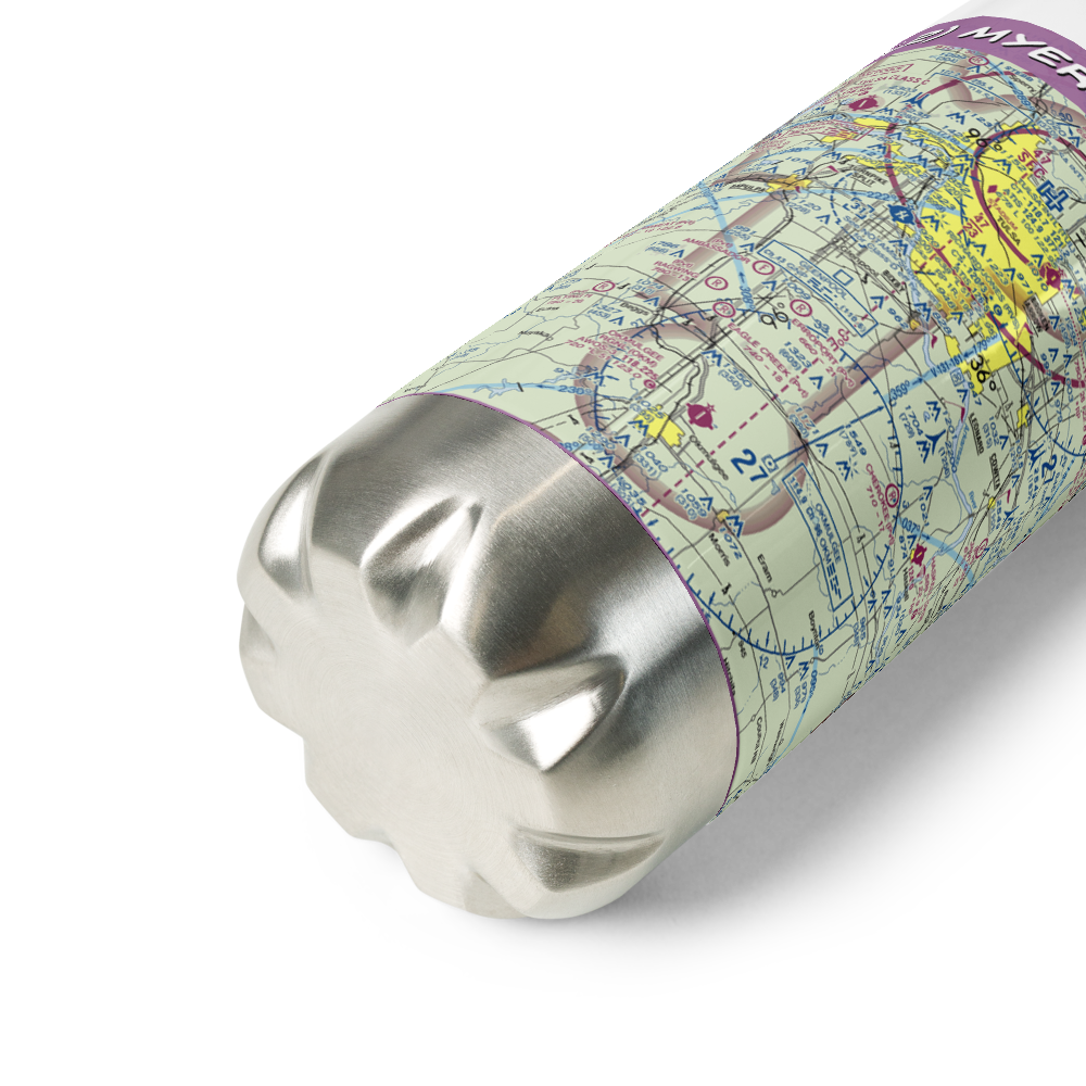 Myers Field Airstrip (2OL2) VFR Sectional Water Bottle 